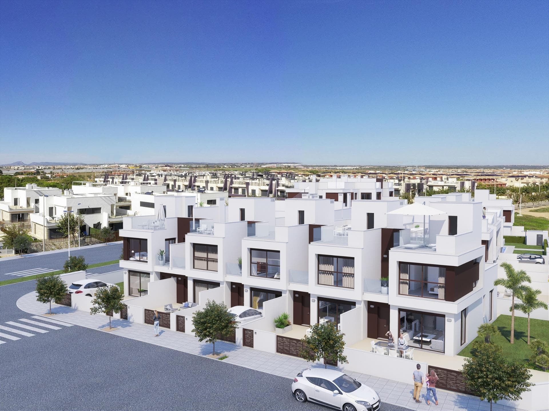 Bungalow i stueplan 2 sov. i Pilar de la Horadada 7