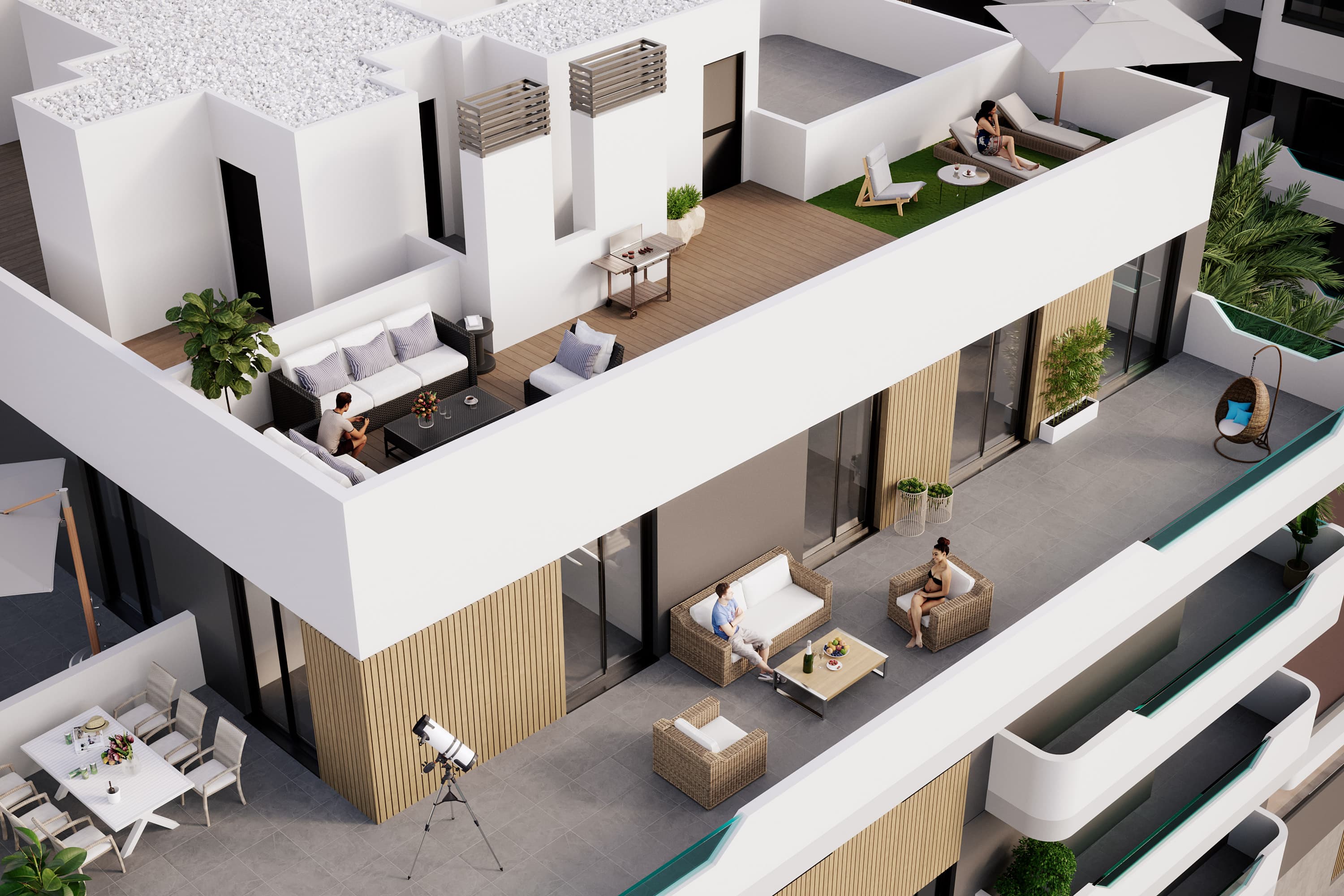Apartment 2 bed. in Santa Pola 6