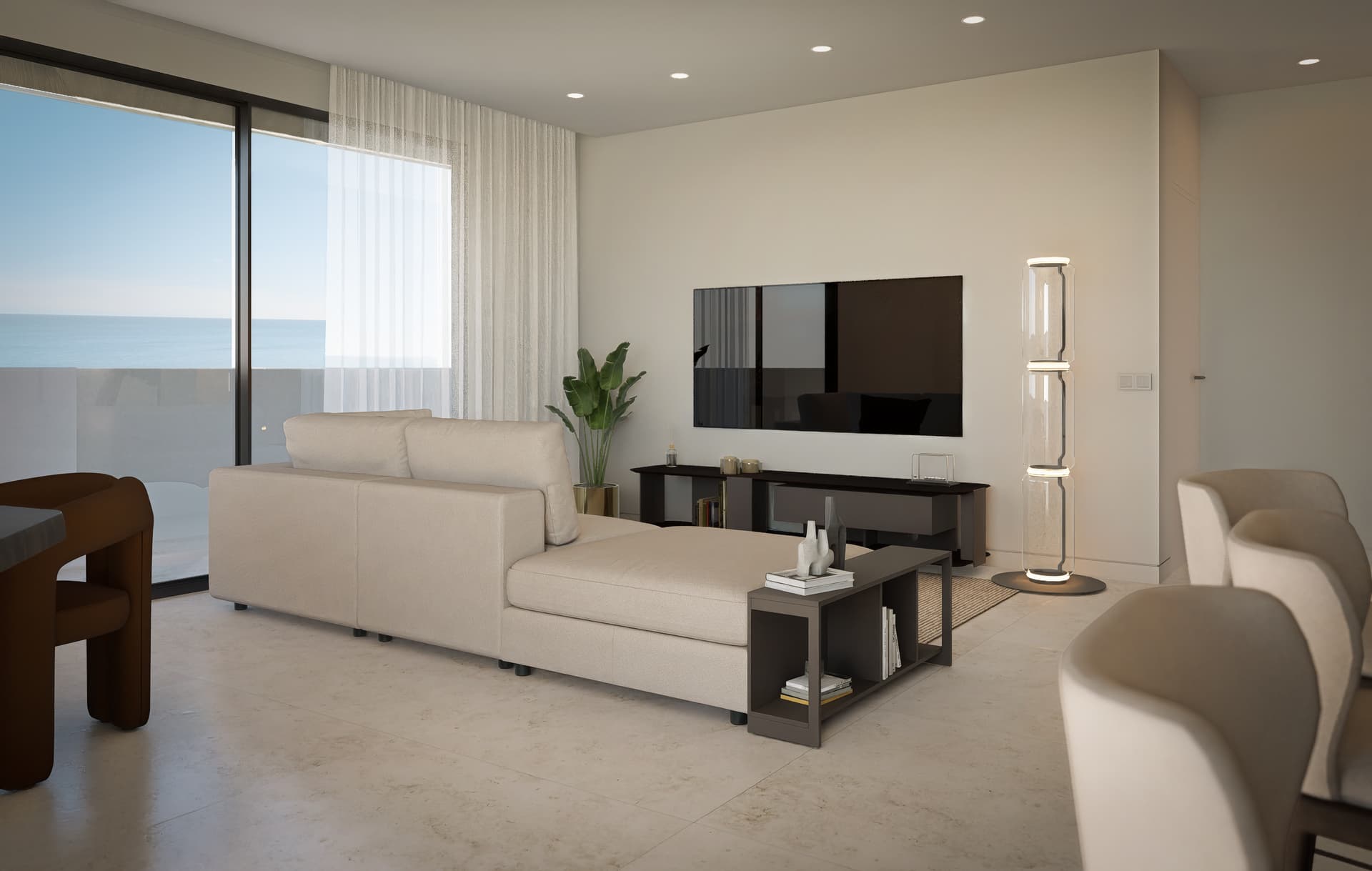 Penthouse 2 sypialnia w Calpe 5