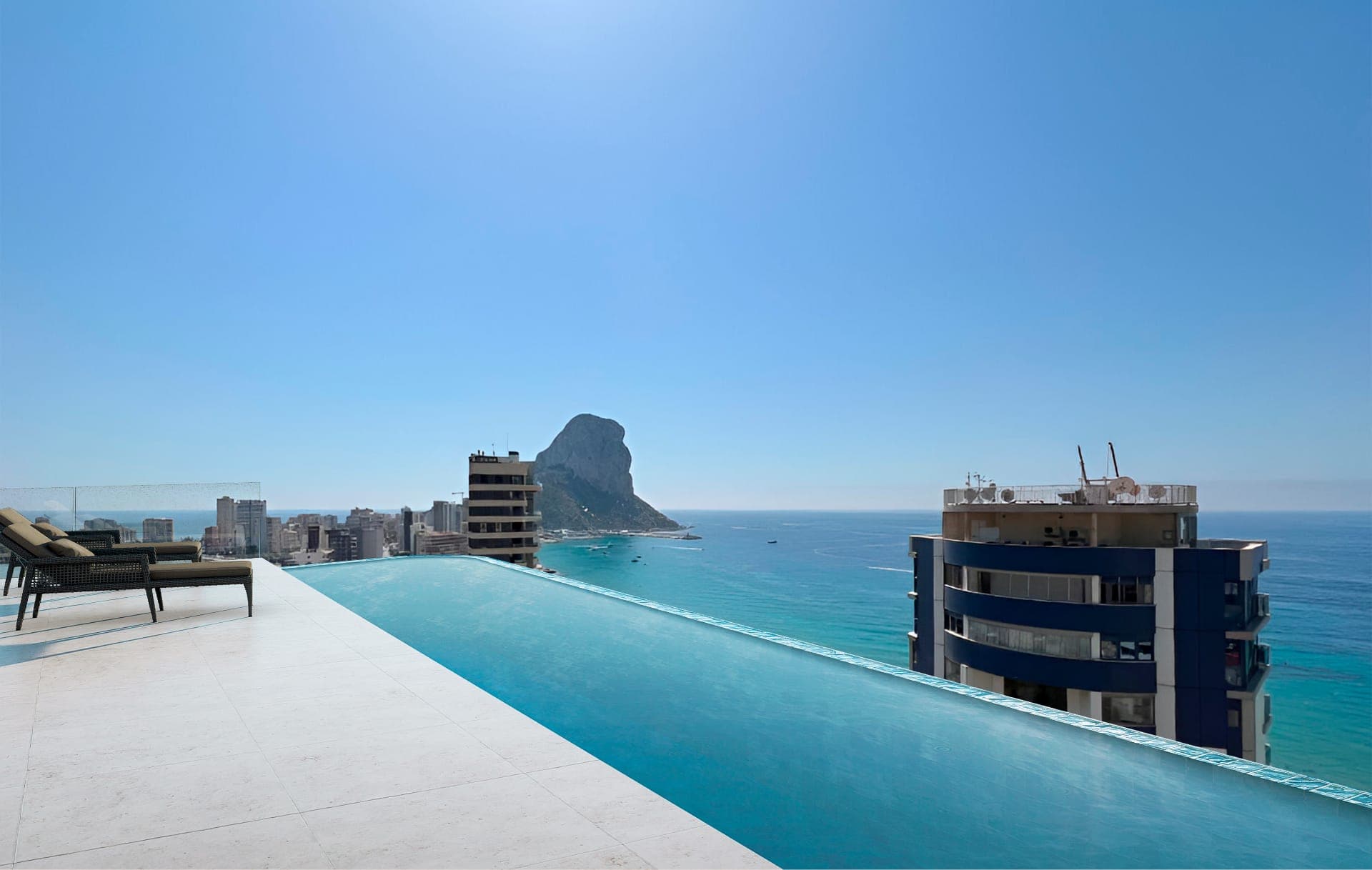 Penthouse 2 sypialnia w Calpe 9