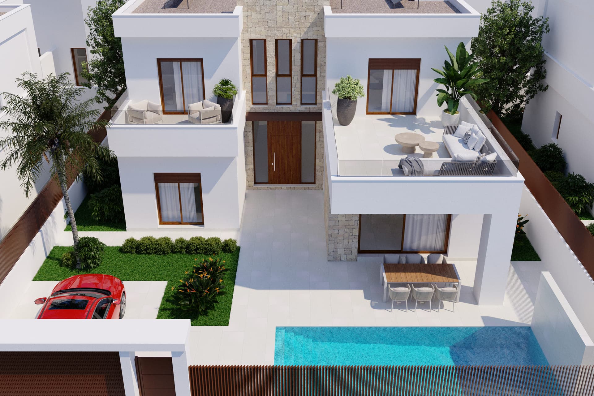 Villa 4 bed. in Orihuela Costa 8