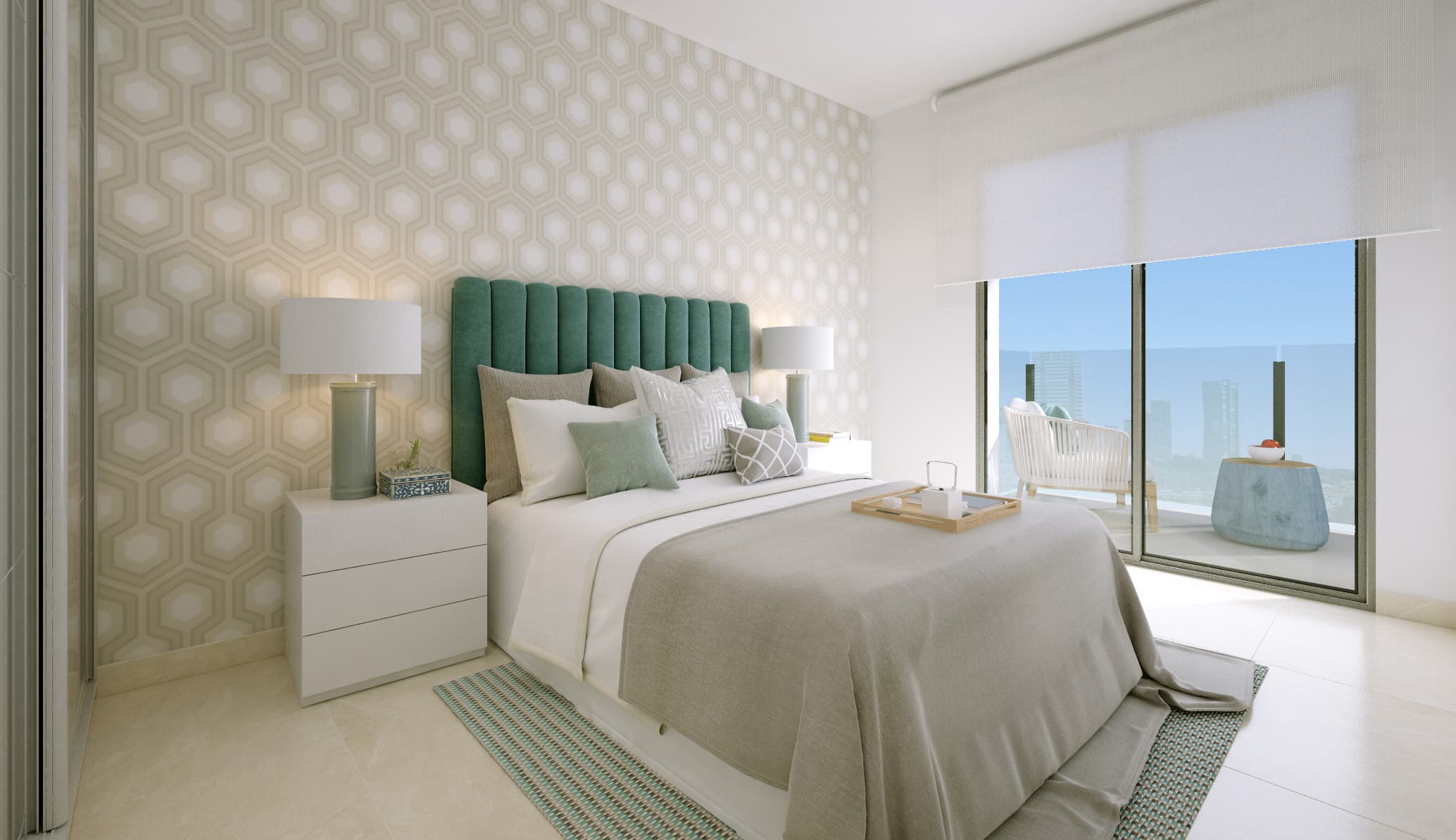 Íbúð á jarðhæð 3 svefnk. í Torrevieja 8