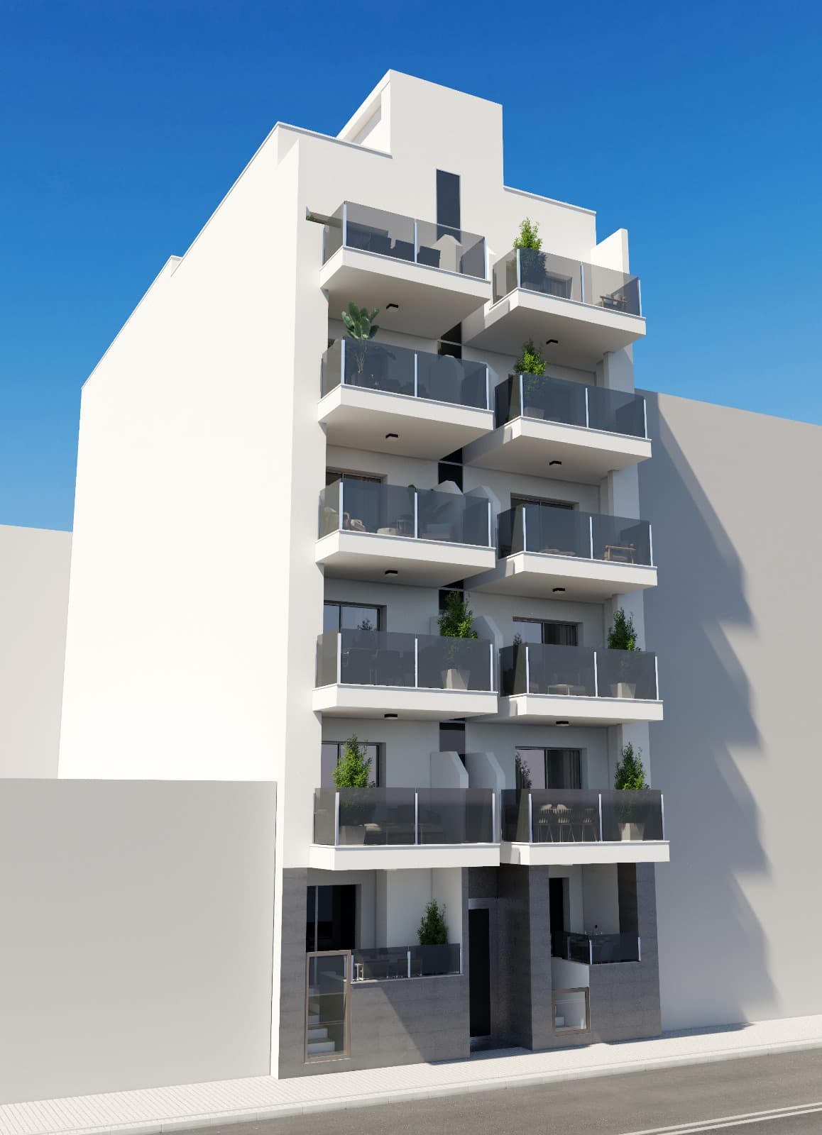 Íbúð á jarðhæð 3 svefnk. í Torrevieja 6