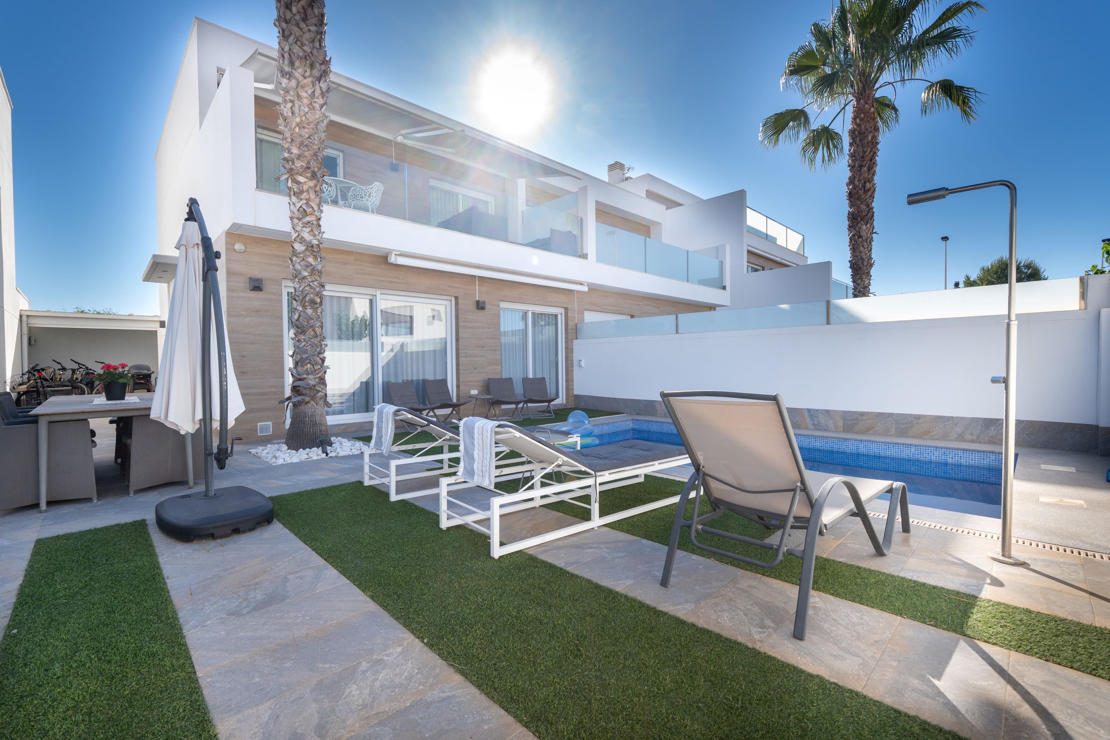 Fritliggende villa 3 sov. i San Pedro del Pinatar 7