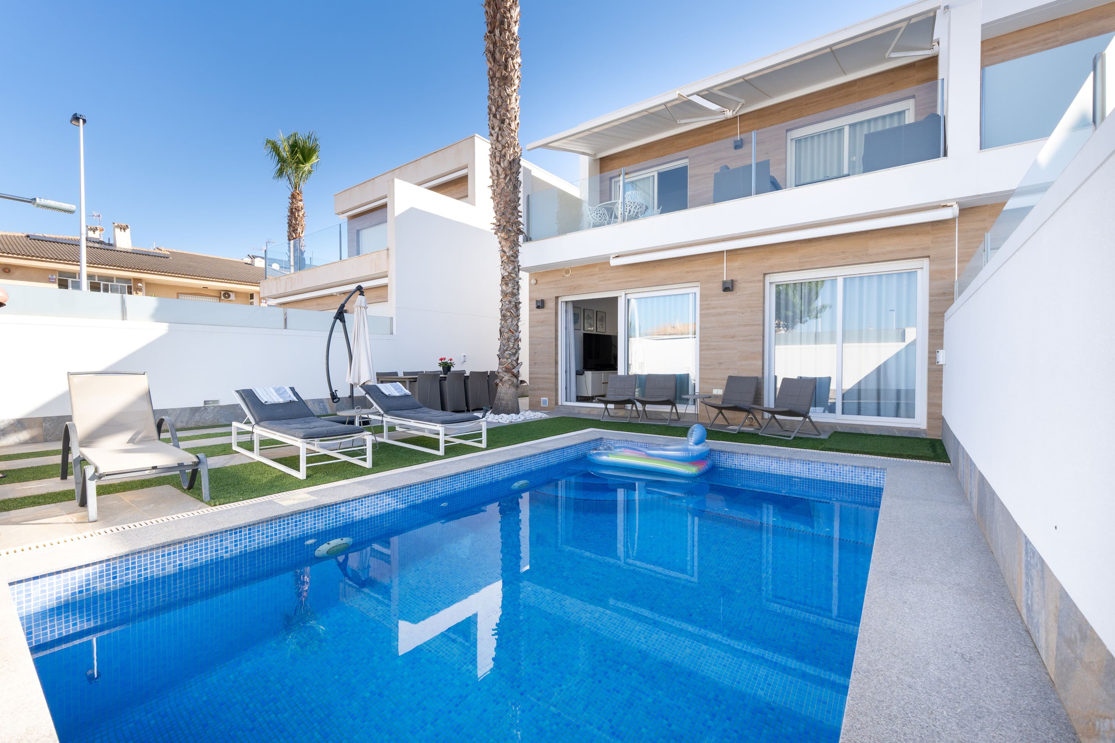 Fritliggende villa 3 sov. i San Pedro del Pinatar 9