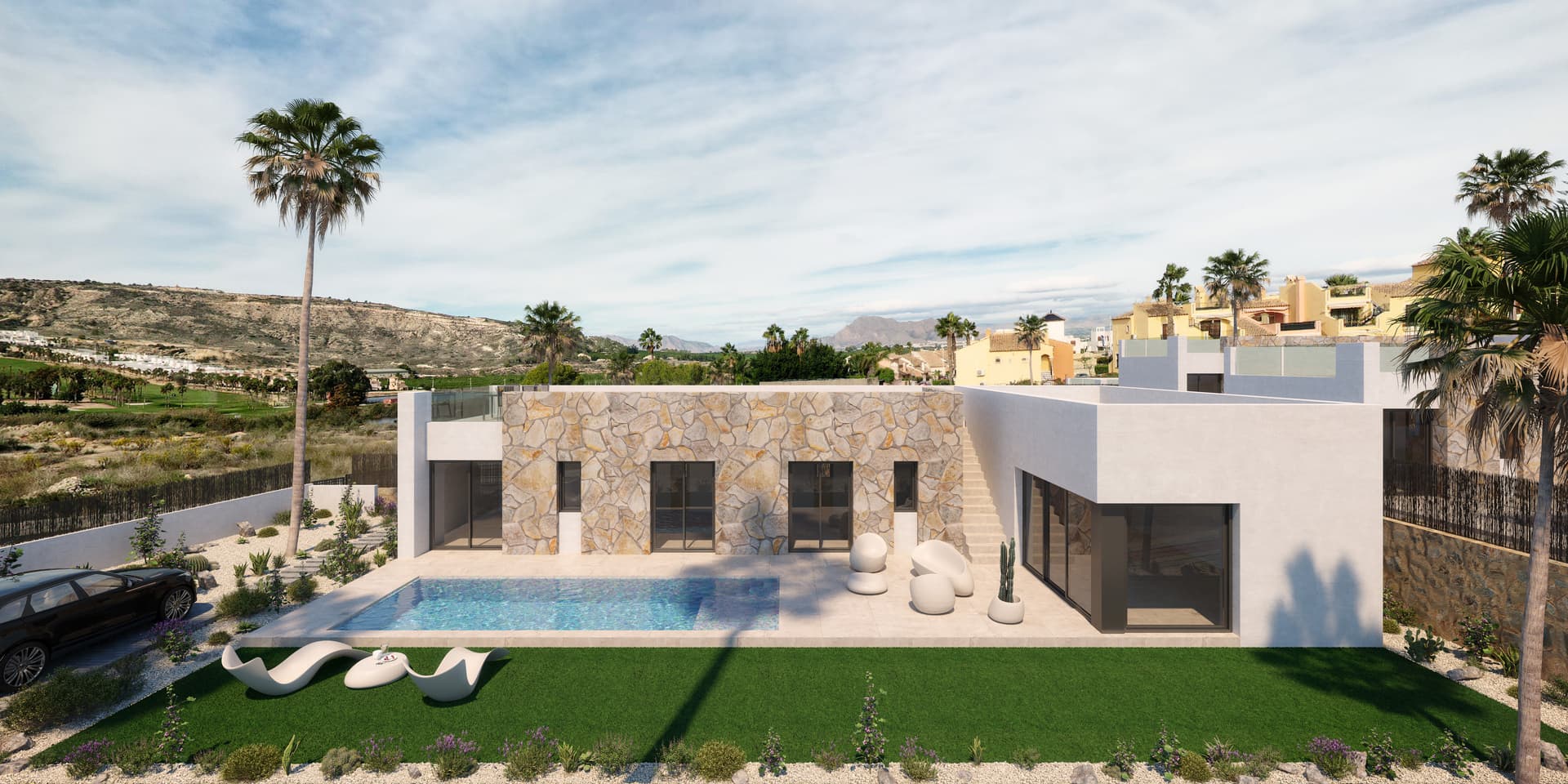 فيلا مستقلة 3 غرفة في La Finca Golf 2