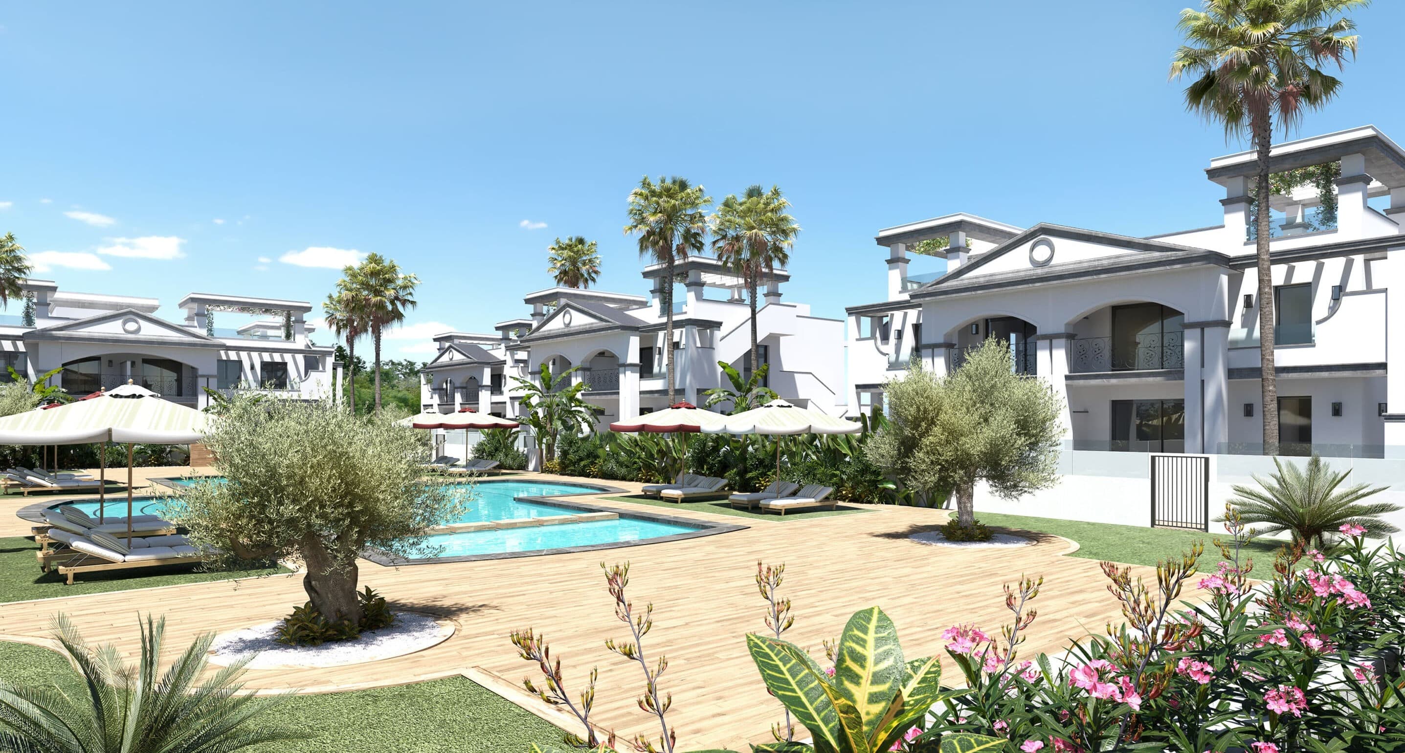 Bungalow i stueplan 3 sov. i Ciudad Quesada 3
