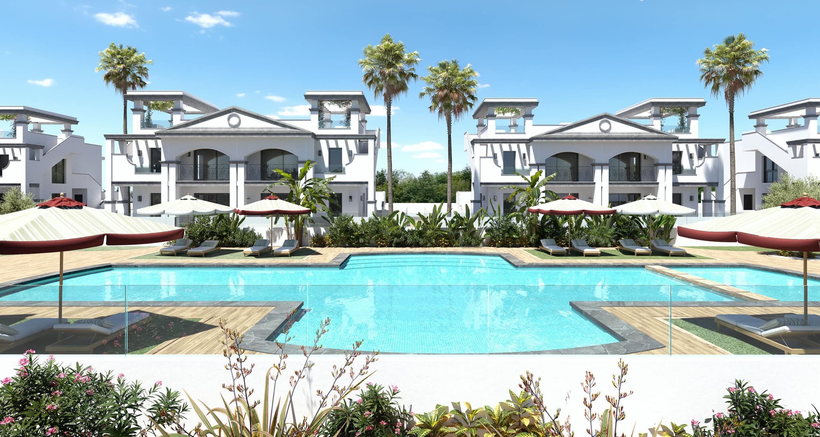 Bungalow i stueplan 3 sov. i Ciudad Quesada 6