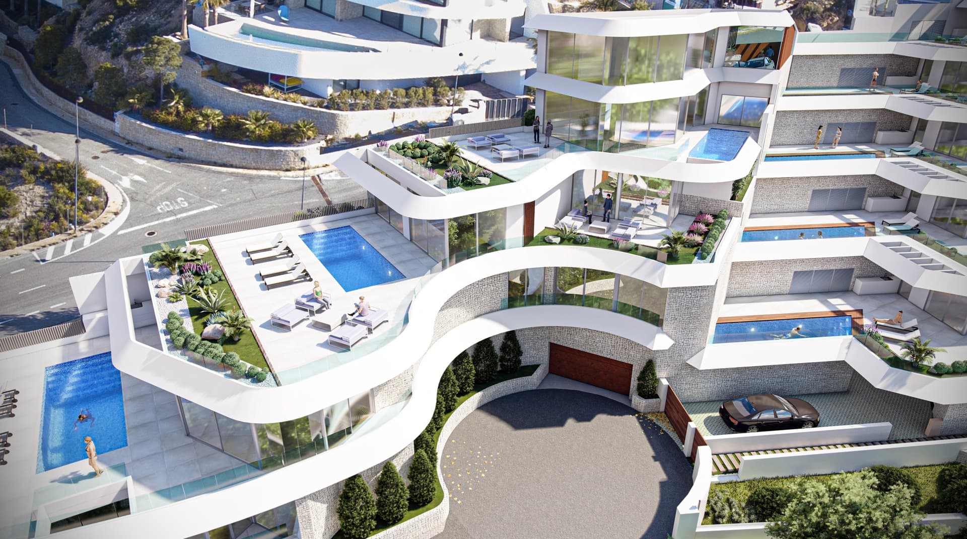 Apartment 3 bed. in Pueblo Mascarat — 1