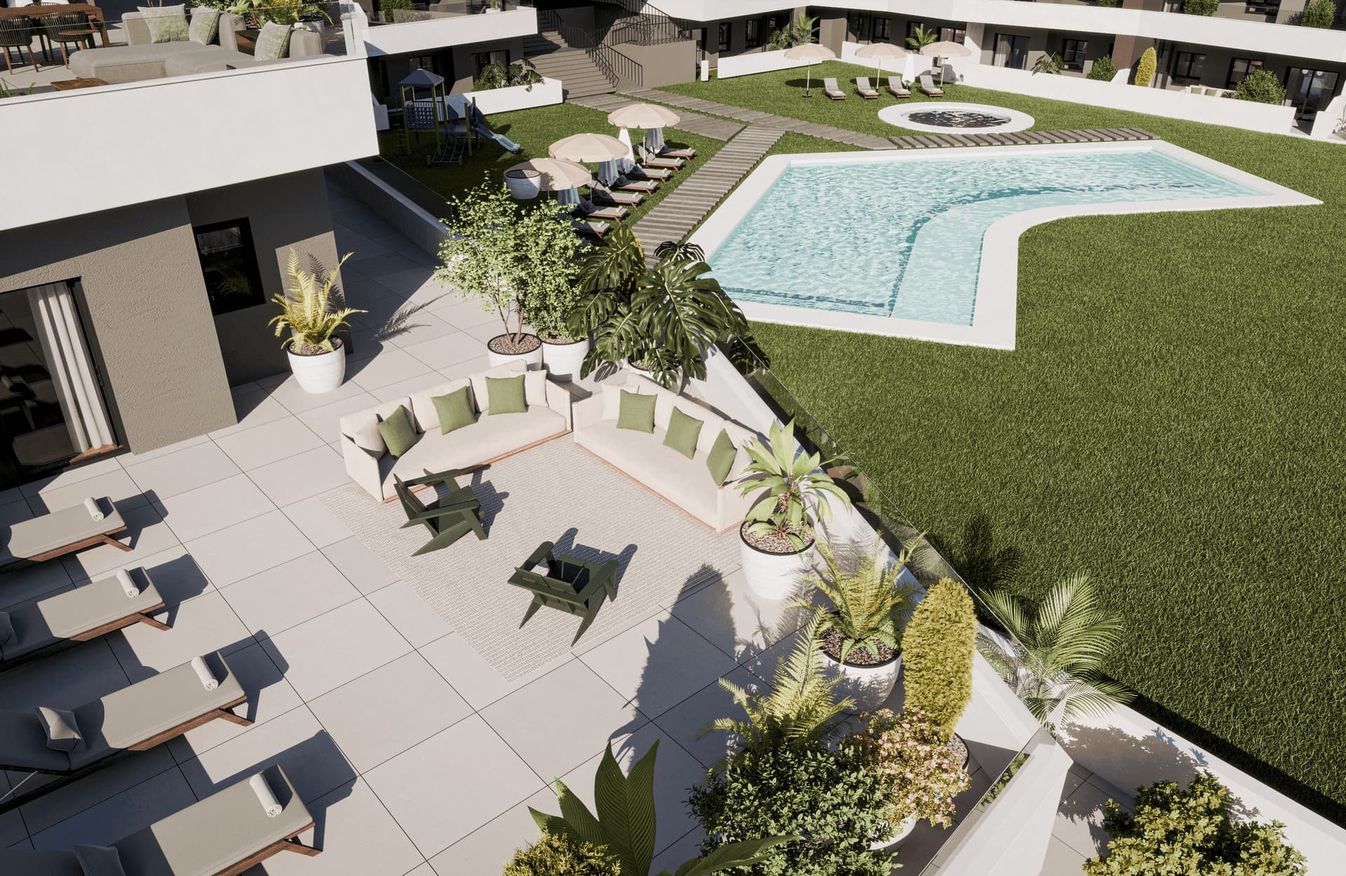Apartamento 2 qto. em San Miguel de Salinas — 1