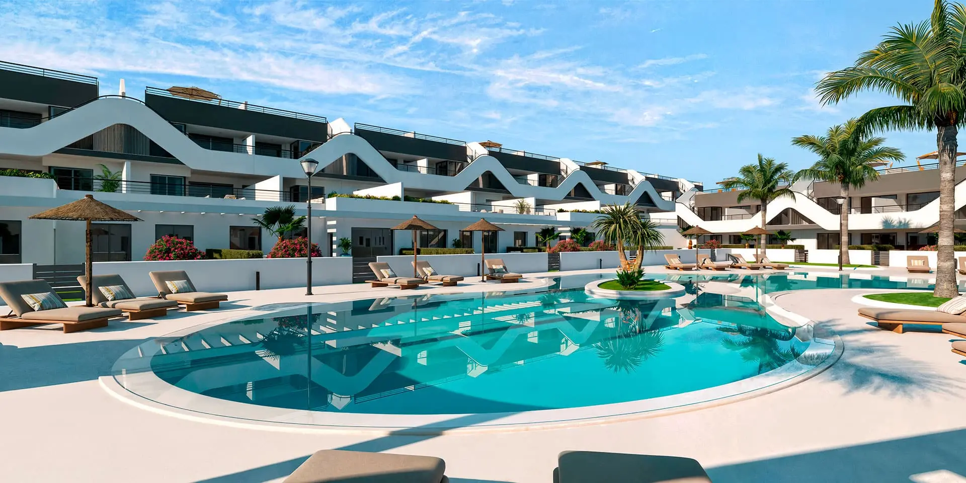 38 Bungalow planta alta en Alfaz del Pi