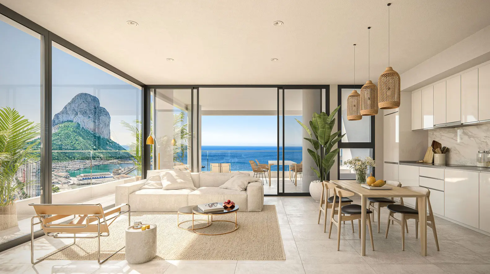 Penthouse 3 lož. v Calpe 3
