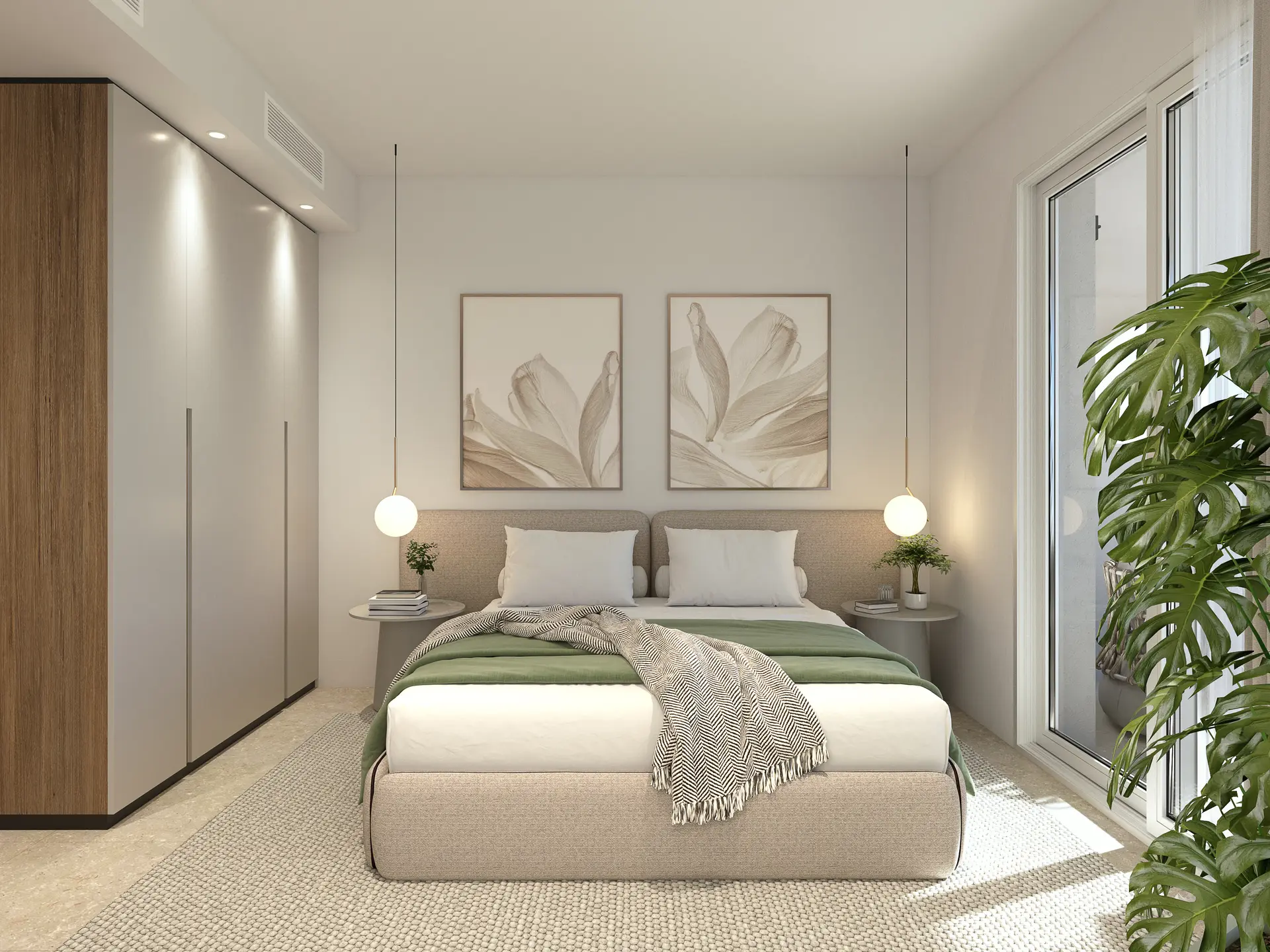 Erdgeschosswohnung 2 Zi. in Mil Palmeras 6