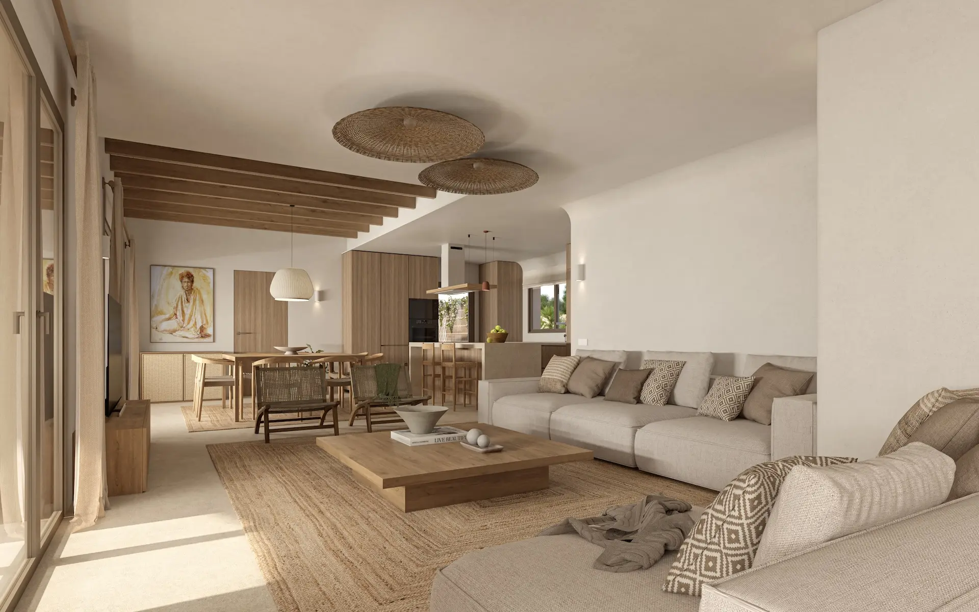 Villa 3 sov. i Benissa 5