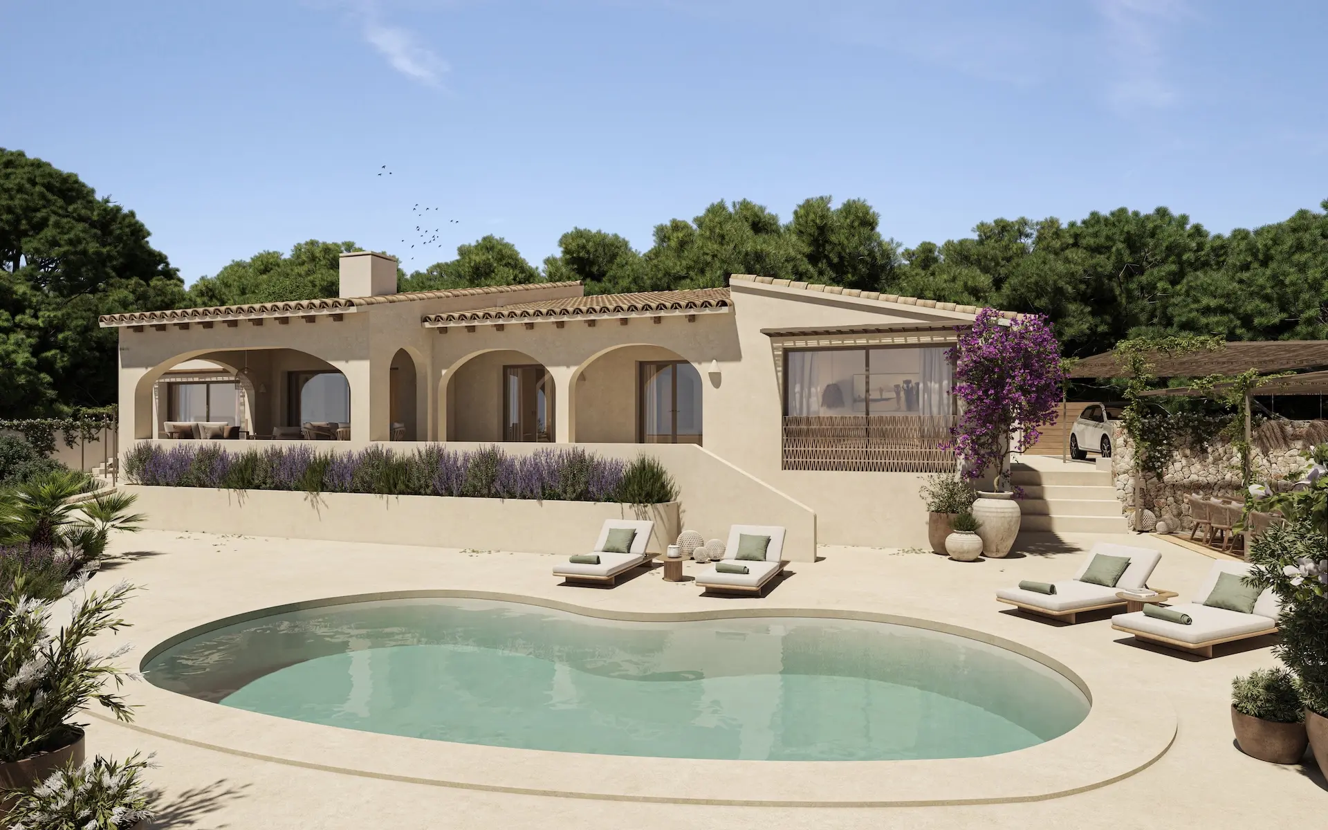 Villa Benissa városában