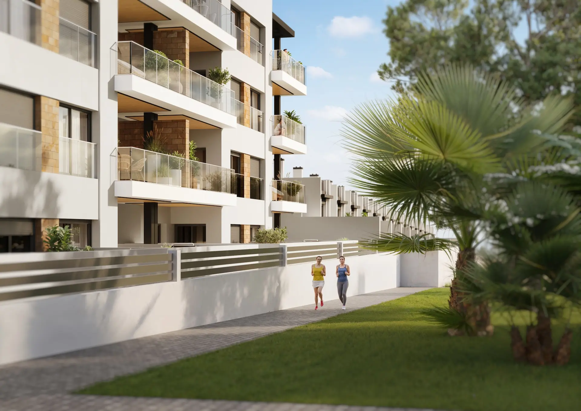 Pohjakerroksen huoneisto 2 makuuhuone kohteessa Torrevieja 9