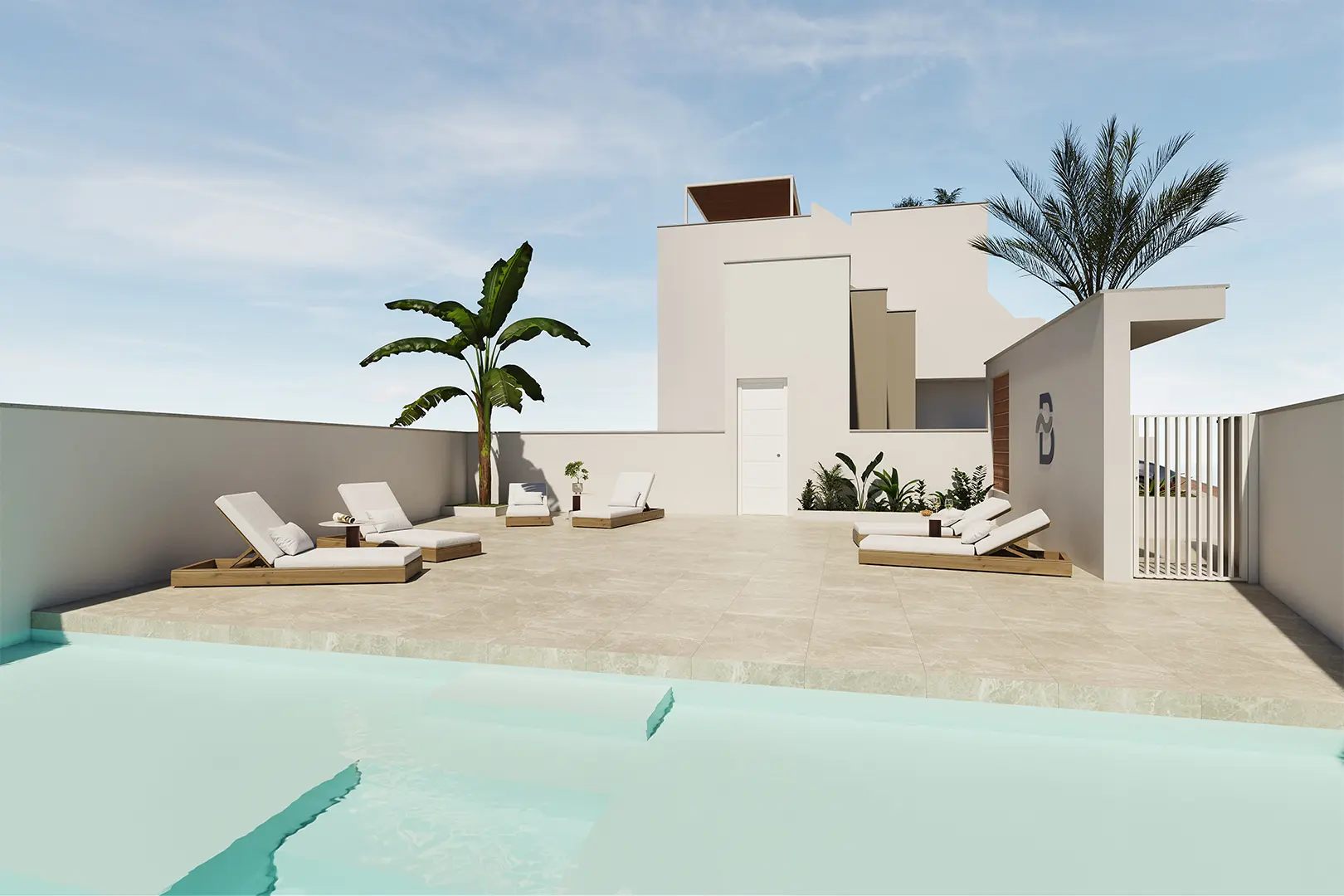 2 Bungalow pohjakerroksessa kohteessa San Pedro del Pinatar
