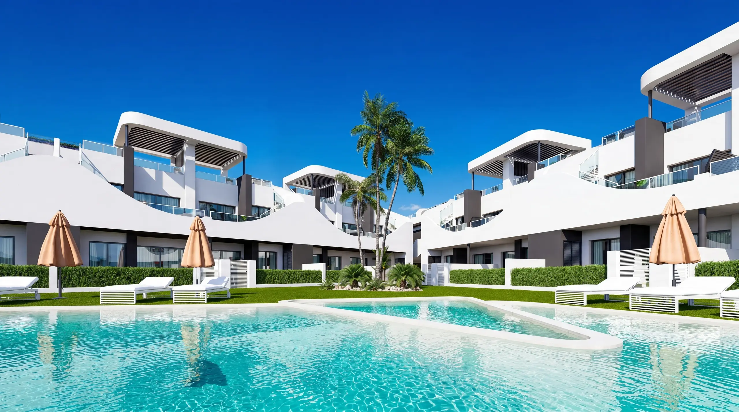 6 Földszinti bungaló San Fulgencio városában