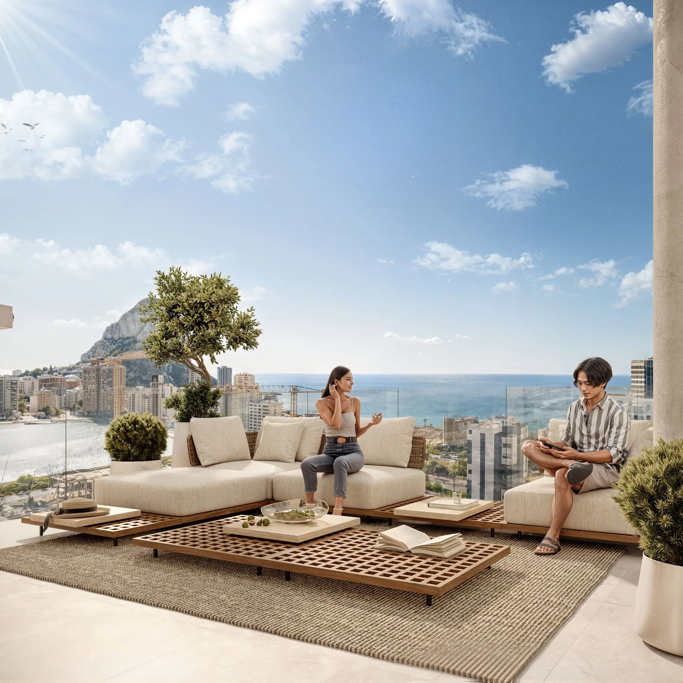 Apartment 2 bed. in Calpe 2