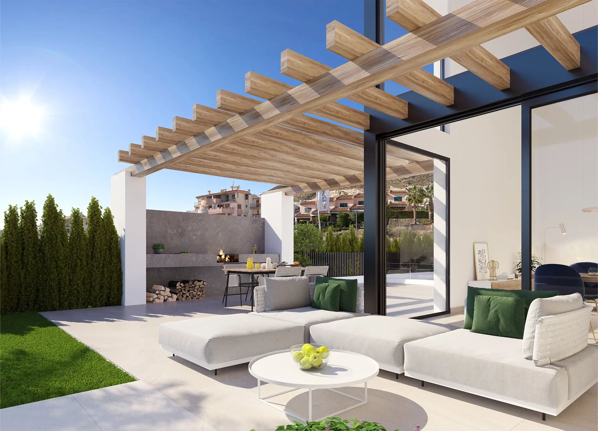 Villa 3 sov. i Finestrat 8