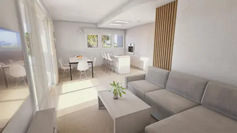 Penthouse 4 lož. v Calpe 9