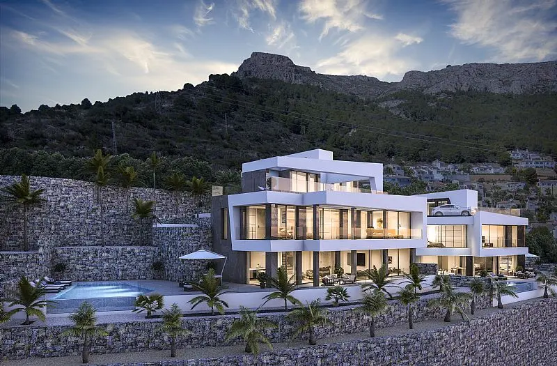 Villa 4 rum i Calpe 2