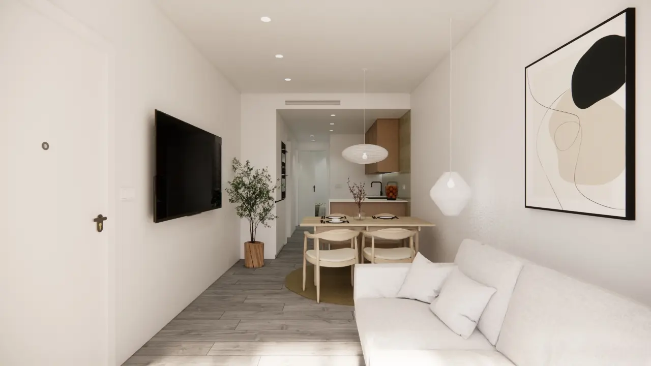 公寓 2 卧室 位于 Torre de la Horadada 4