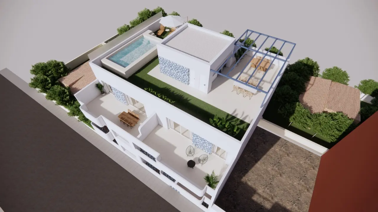 Apartamento no rés-do-chão 1 qto. em Torre de la Horadada 5