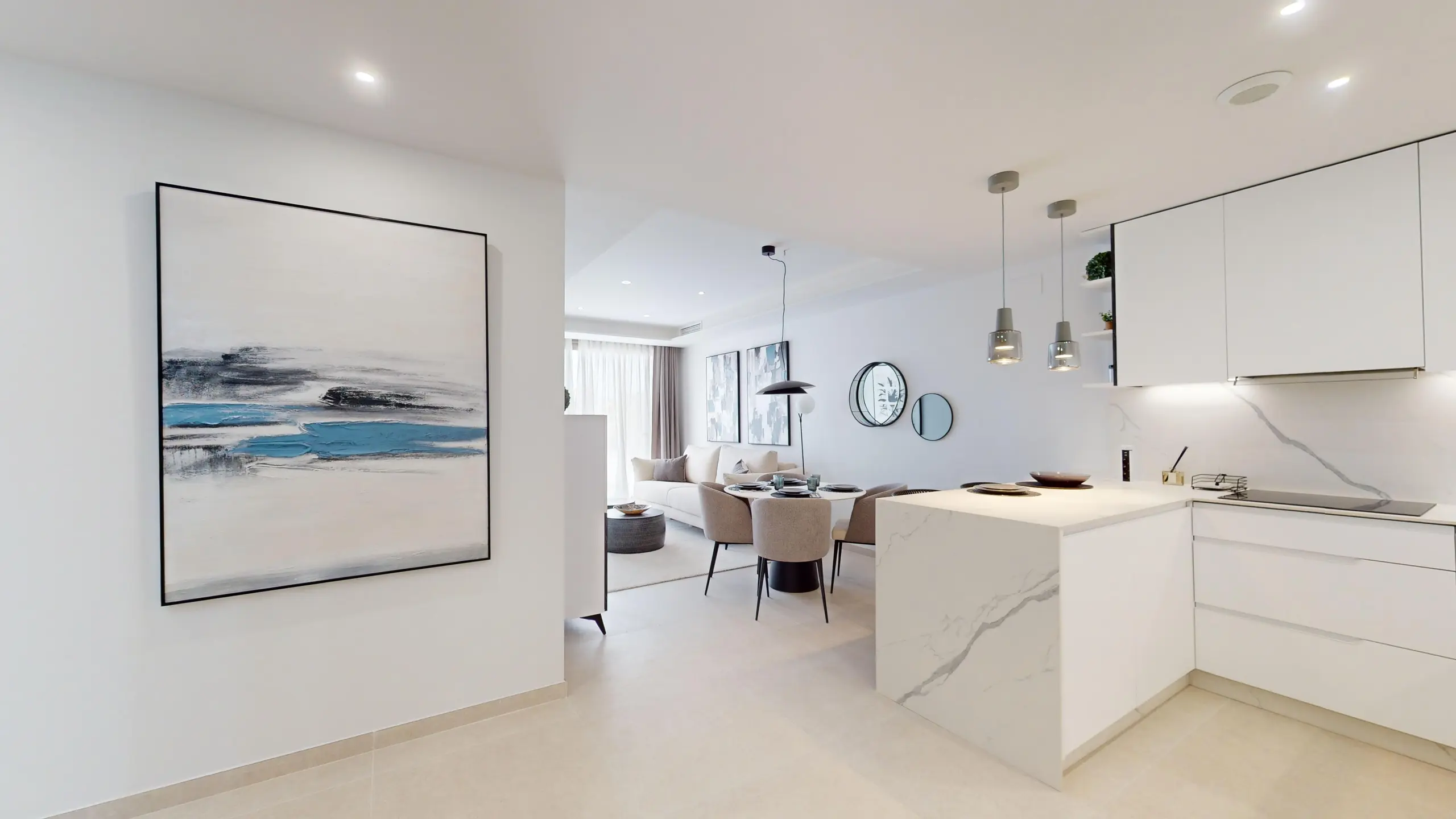 Gelijkvloers appartement 2 slpkm. in Cabo Roig 5