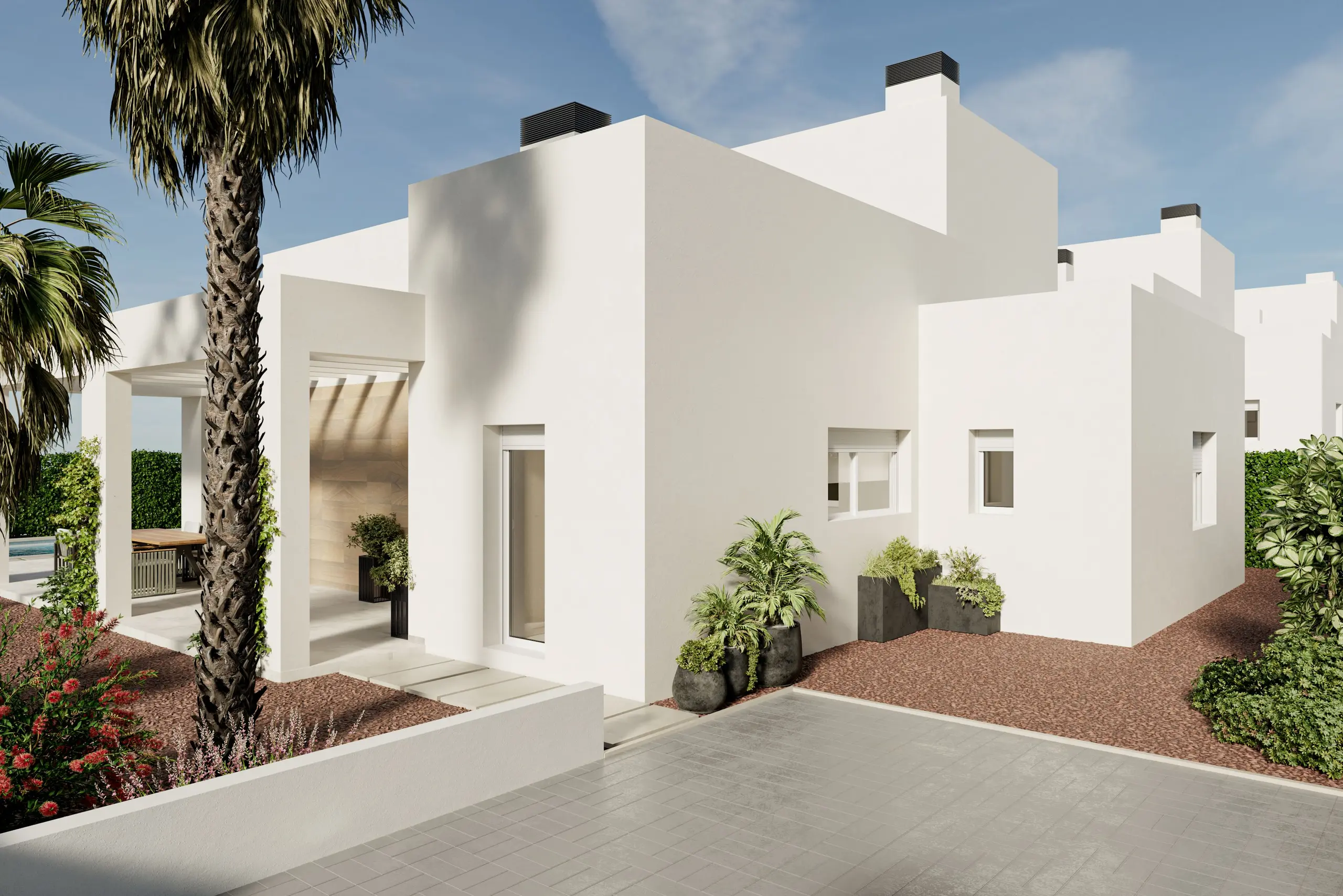 Fritliggende villa 4 sov. i La Finca Golf 2