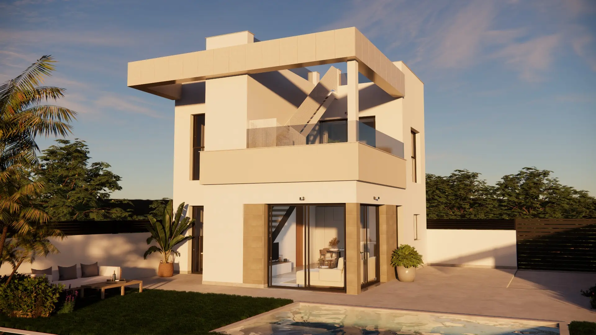 Rijtjeshuis 3 slpkm. in Orihuela Costa 9