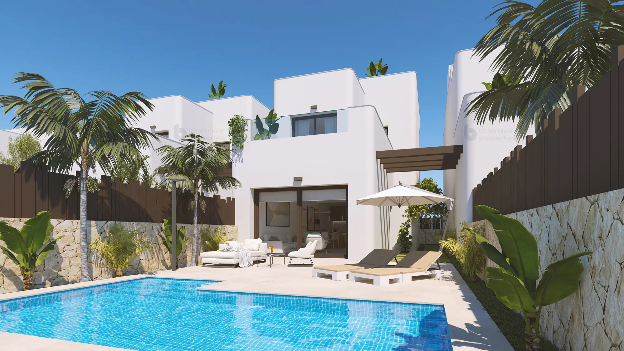 2 Villa í Mil Palmeras