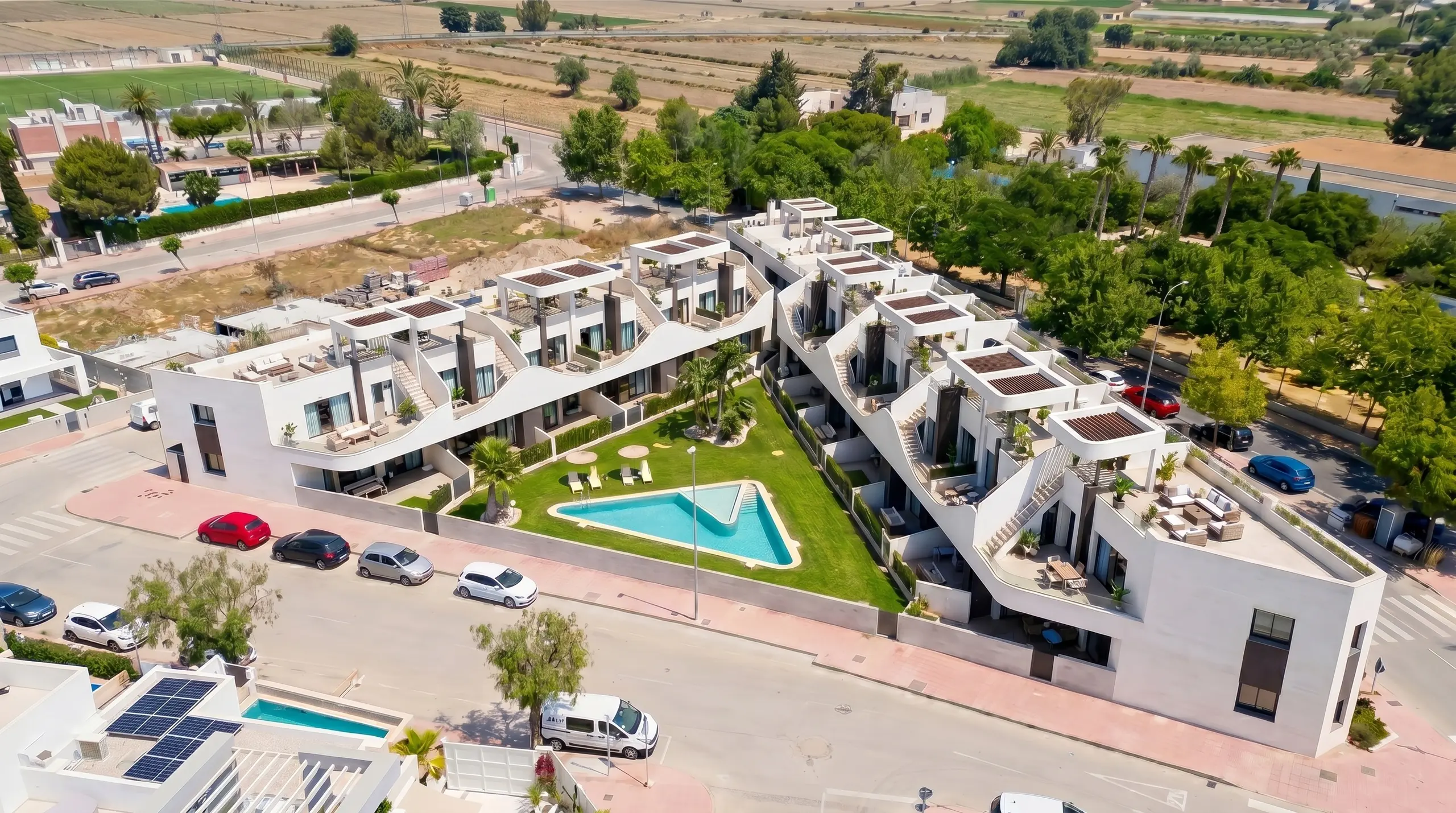 Bungalow i stueplan 2 sov. i San Fulgencio 6