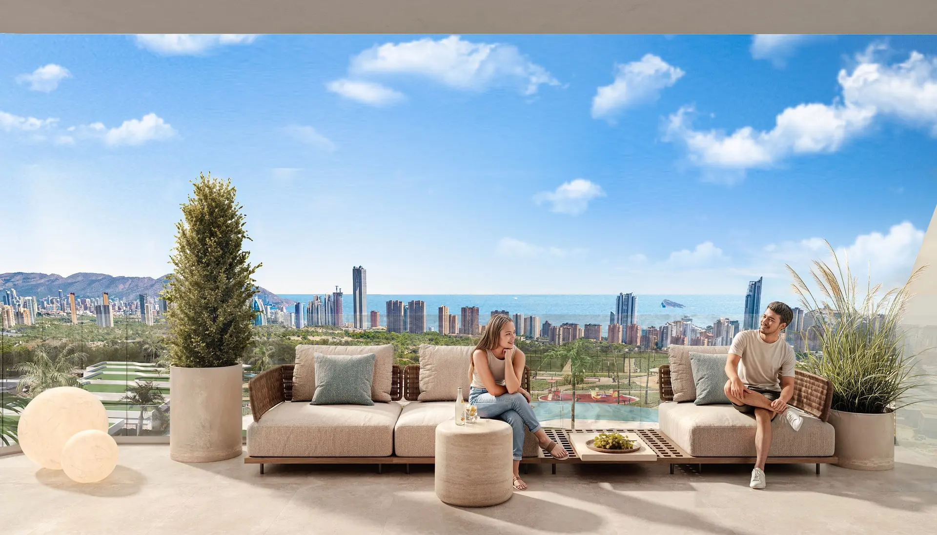 Apartament la parter în Finestrat