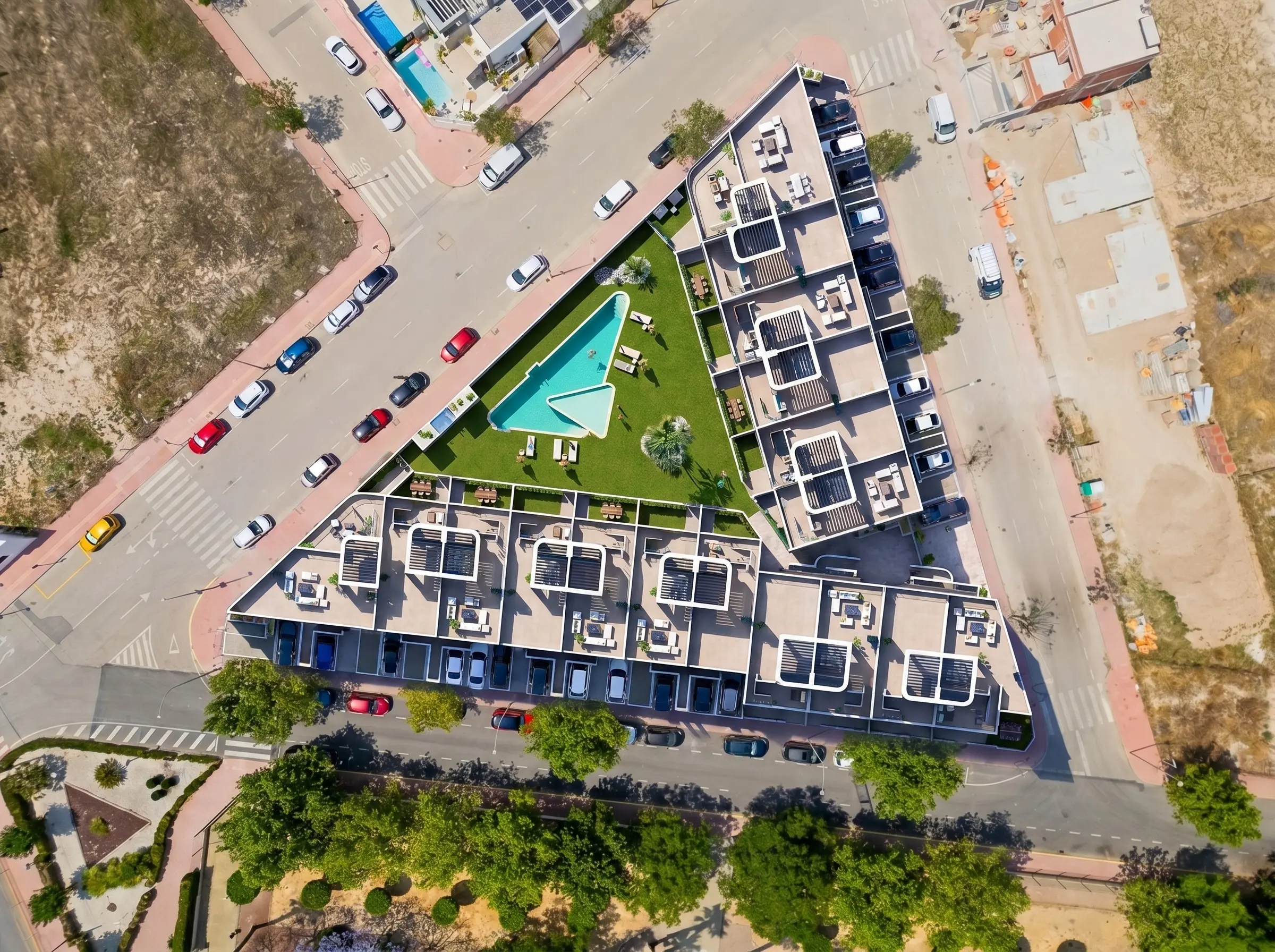 Bungalow i stueplan 2 sov. i San Fulgencio 9