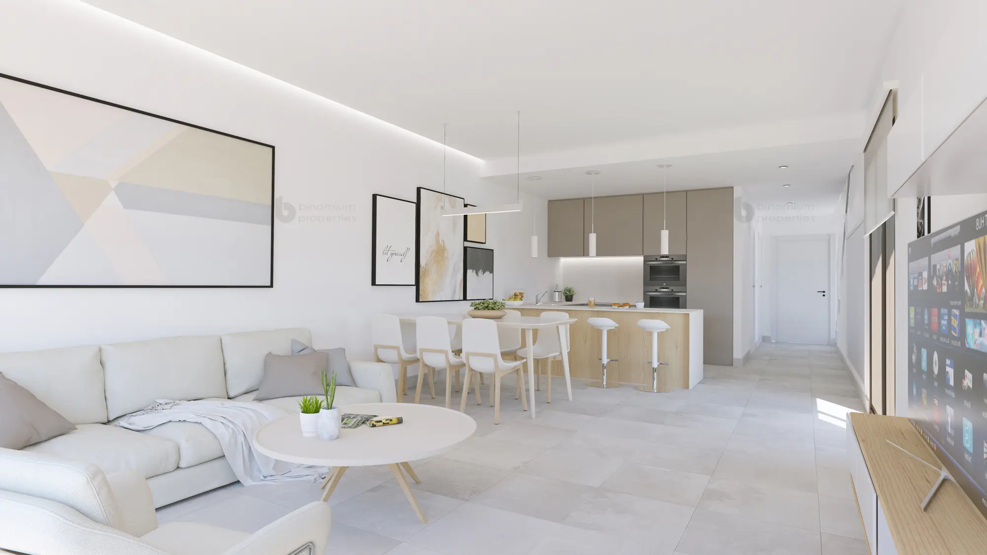 Villa 3 svefnk. í Mil Palmeras 2