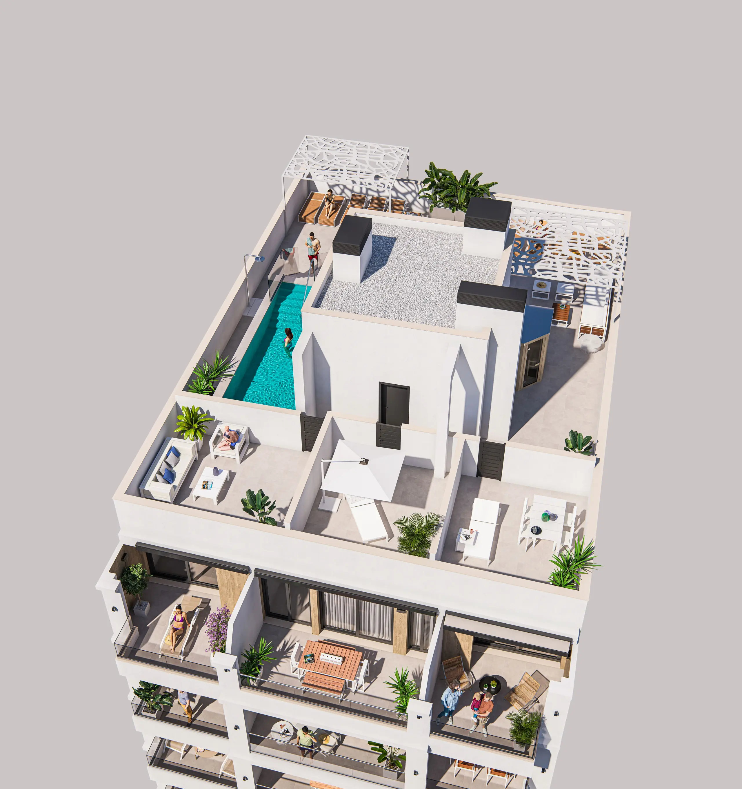 Apartament la parter 2 dorm. în Torrevieja 3